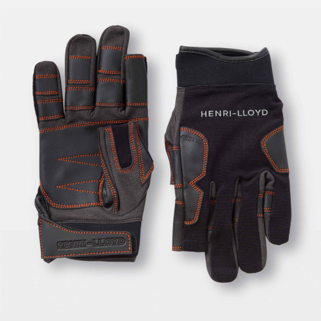 Gloves Long Finger Pro Grip , Black , No 10 / Large