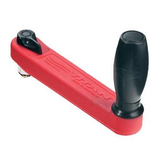 250MM PRIMARY WINCH HANDLE SINGLE LOCKING RED