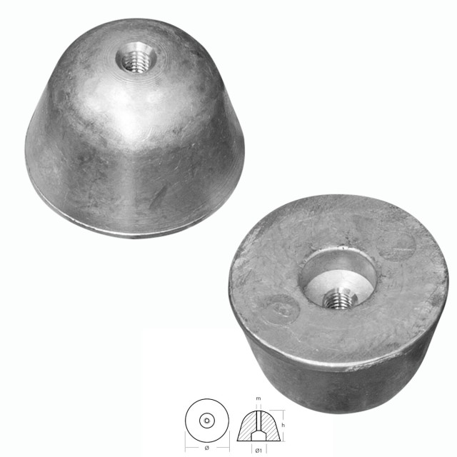 Ogive Anode for QL Bow Thruster