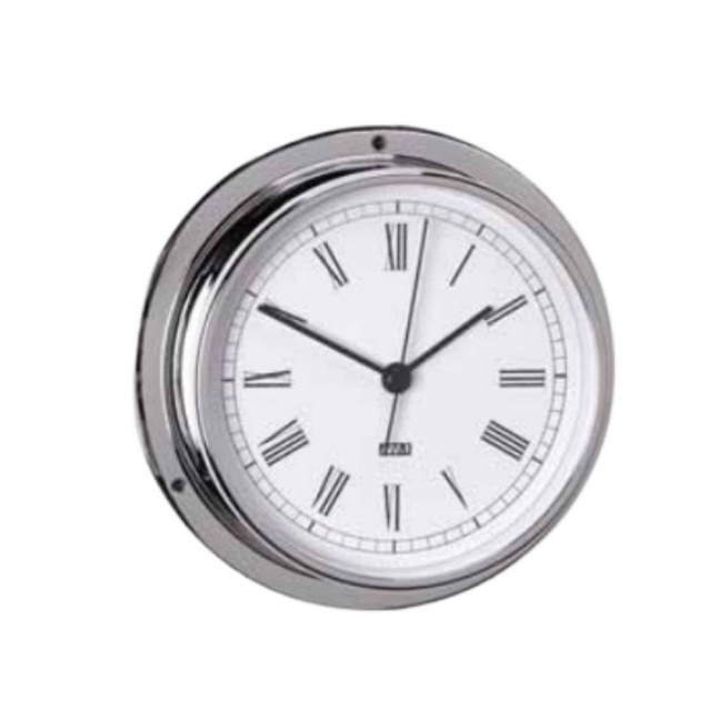 Clock Romano Inox 115mm 