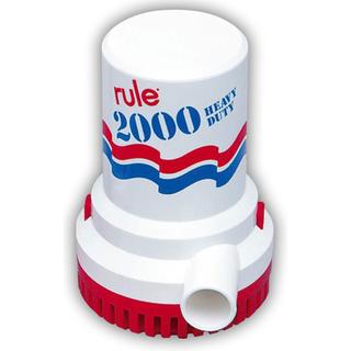 RULE 12 SUBMERSIBLE BILGE PUMP 2000 GPH 24V