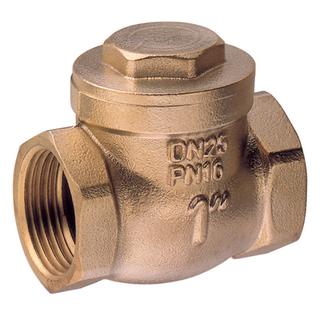 Swing check valve metal tightness brass 1