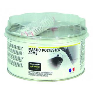 Polyester mastic with fibers 500 g