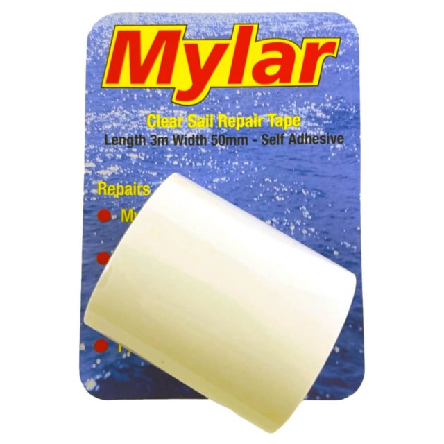 MYLAR Ταινία Επισκευής Πανιών Διάφανη, 50mmx3.0m