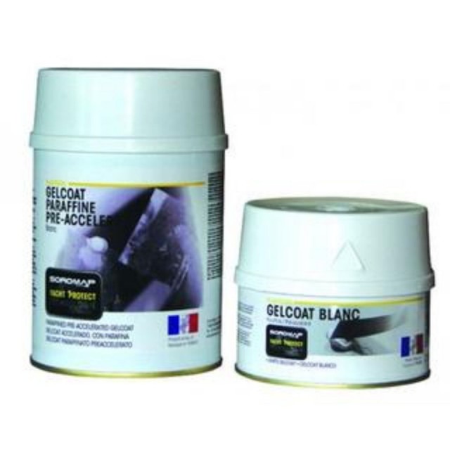 Accelerated Paraffin Treated Gelcoat  250 g