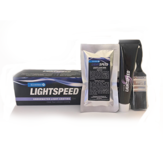 LIGHTSPEED release silicon paint for underwater lights by Oceanmax