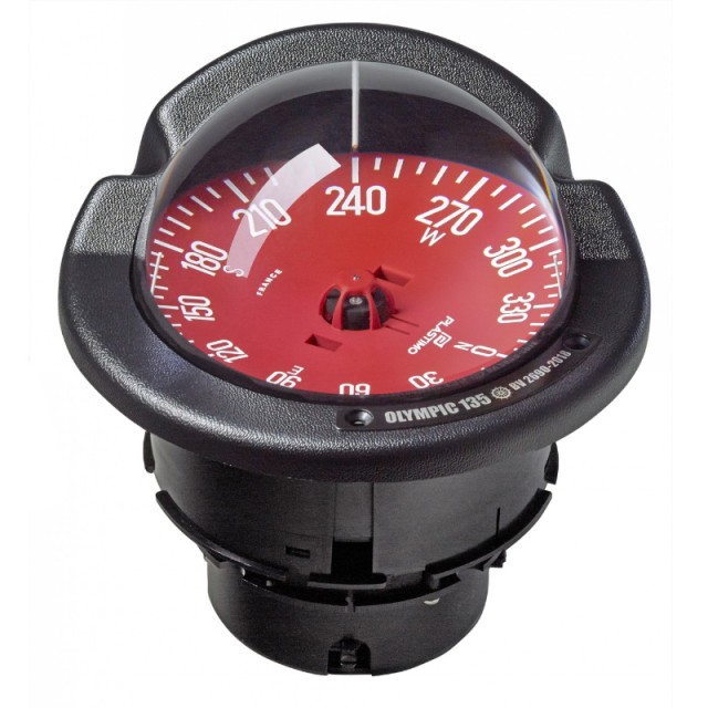 Plastimo Compass Olympic 135 OPEN, black - red Card