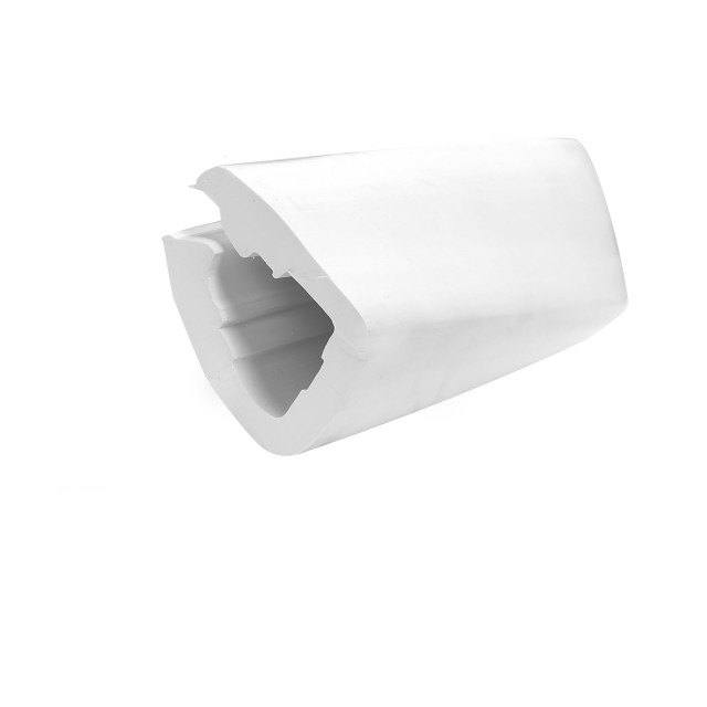 Προστατευτικό Προφίλ ζωνάρι PVC για bavaria, 4cm, Λευκό
