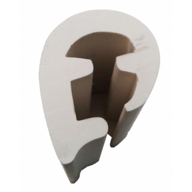 PVC Profile L Series for Lagoon, white