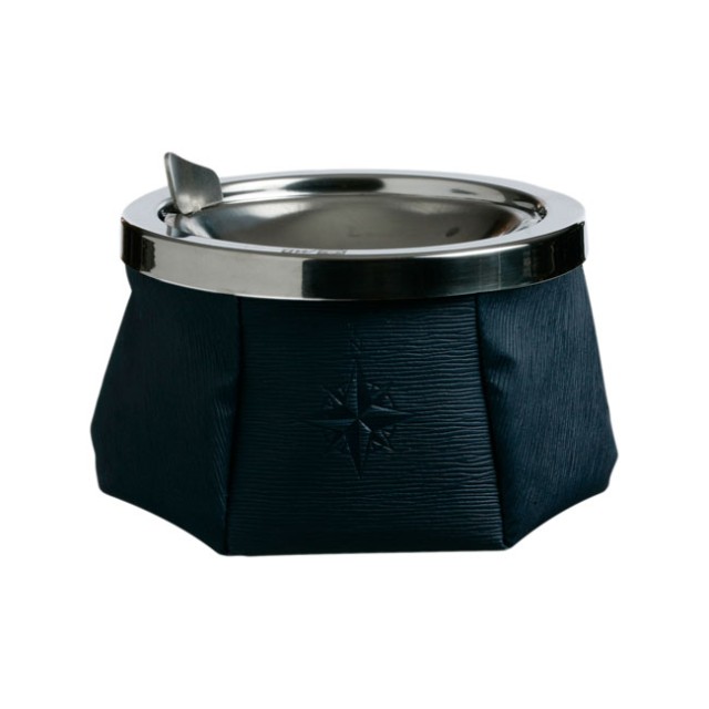 Marine Business New Ashtray Heavy, With Lid Windprood Blue 
