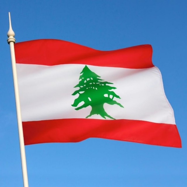 Flag Lebanon 0,40m