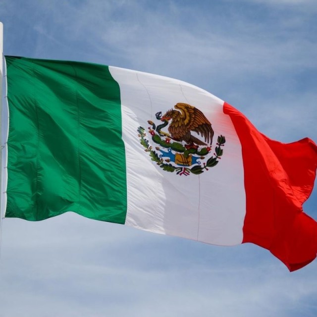 Flag mexico 0,50m