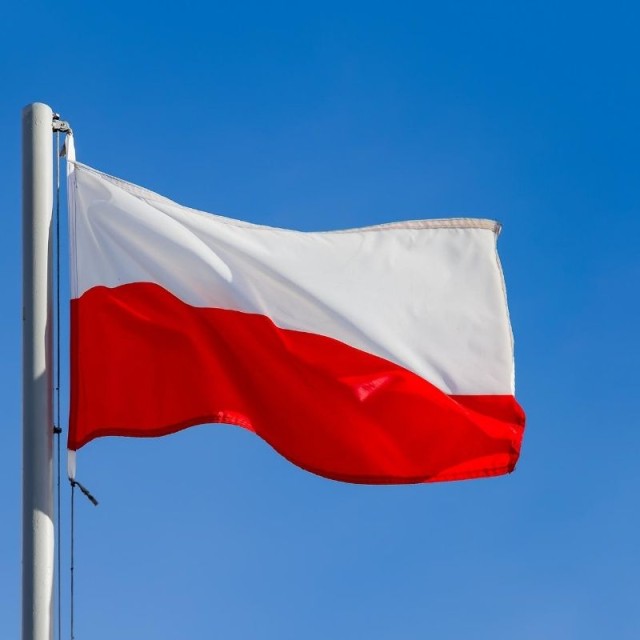 Σημαία Πολωνια 0,50m