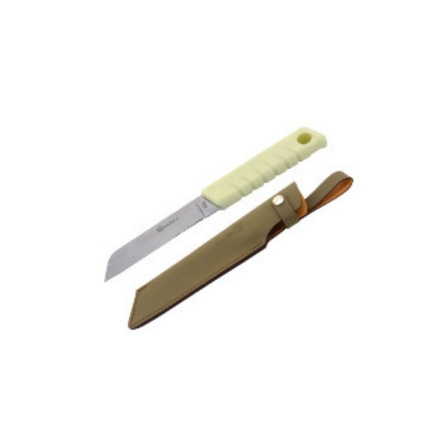 Crewman Fluro Knife and Sheath - 20cm
