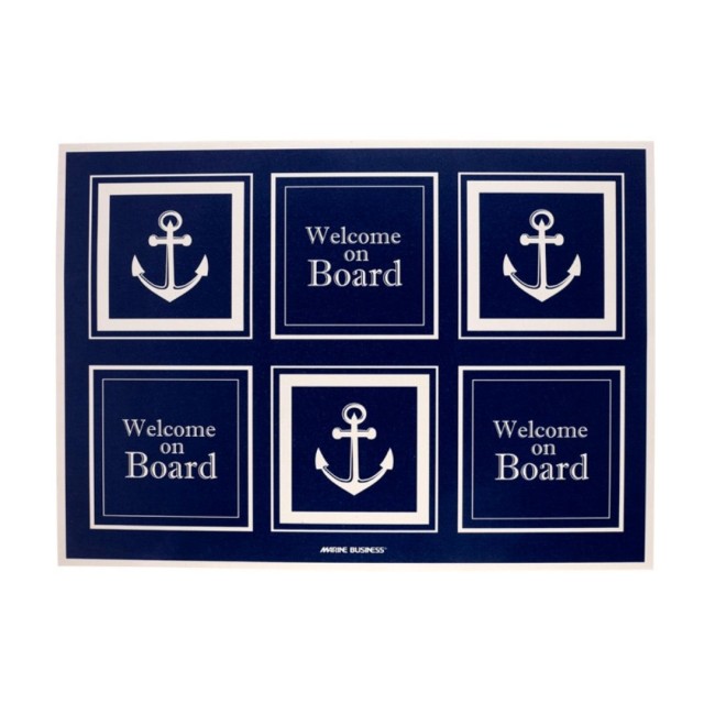Marine Business - Nautical Design Vinyl Carpet