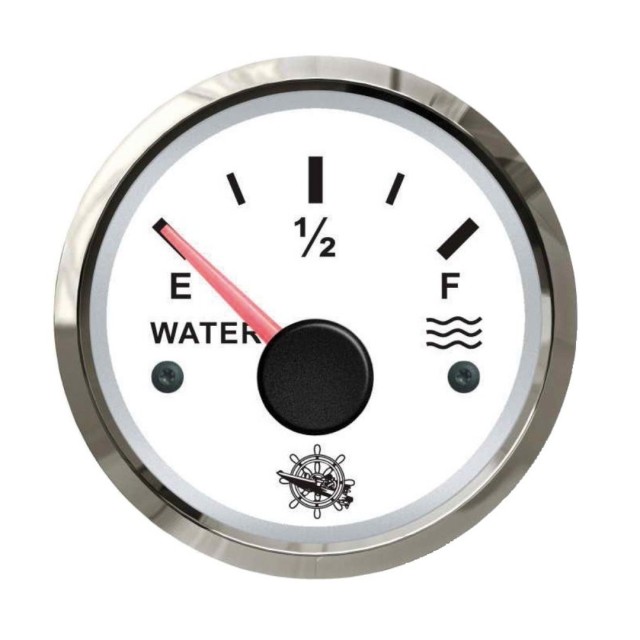 Water level gauge 240/33 Ohm White/Glossy