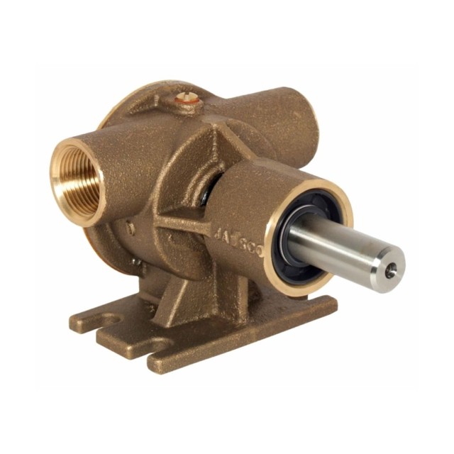 ¾” bronze pump, 40-size, foot-mounted with BSP threaded ports