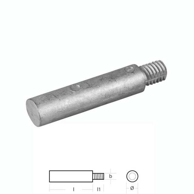 Pencil Anode for BMW Cooler D12, Φ13 L50mm