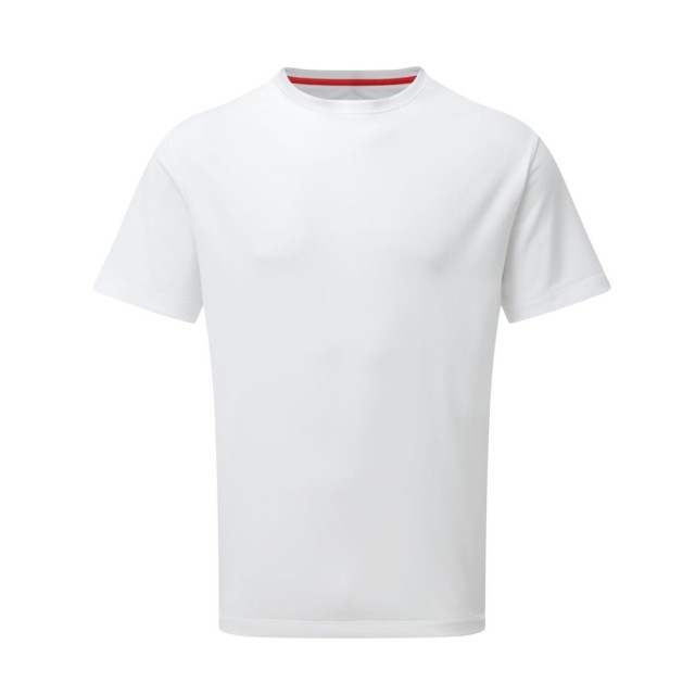 Mens T-Shirt FAST DRI, White,S