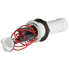 Emergency ladder 3-step 110cm thru hull , w/ rear nut