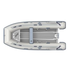 Tender Highfield Inflatable Boat PVC with Aluminum hull ,EVA teak