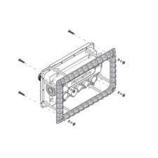 Rear mounting bracket for the 7-inch eS series display (eS7)