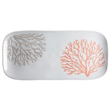 Melamine Serving Dish Set Harmony – Coral, Set 2 Pcs