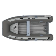 Tender Highfield Inflatable Boat PVC with Aluminum hull ,EVA teak