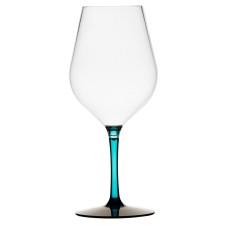 Ποτήρι Κρασιού Happy Τιρκουάζ , 6 τεμ.