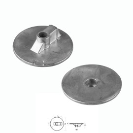 Ανόδιο Flat Trim Tab για MERCURY