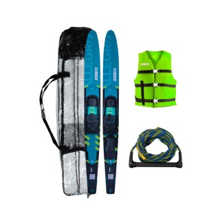 Jobe Πέδιλα για θαλάσσιο σκι Allegre (EU μέγεθος 32-40) Teal Binding size: 59