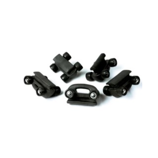 Ανταλλακτικό βαγονάκι 1530-11-XX με τροχούς 15,5mm μόνο
 (χωρίς βίδα)