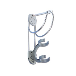 Holder for Horseshoe and Ring Lifebuoy with Lifebuoy Light Holder