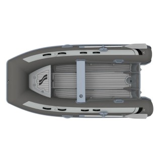 Tender Highfield Inflatable Boat PVC with Aluminum hull ,EVA teak