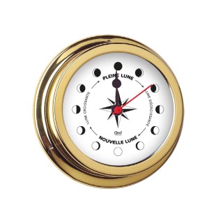 Ρολόι Ναυτικό ( ορειχάλκινο γυαλισμένο)