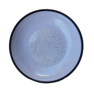 Marine Business Deep Plate Melamina, Beige Stars