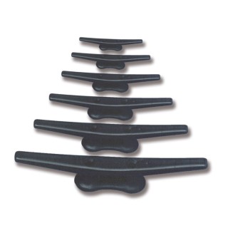 Black color open base cleat length