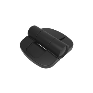 Free-Swinging Positioning Hinge (Black Acetal, Stainless Steel Tube)
