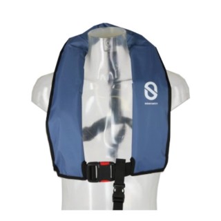 Σωσίβιο Χειροκίνητο 170N, Kru XF - no harness - ανοιχτό μπλέ χρώμα (Buoyancy 170N(rated 150 N)