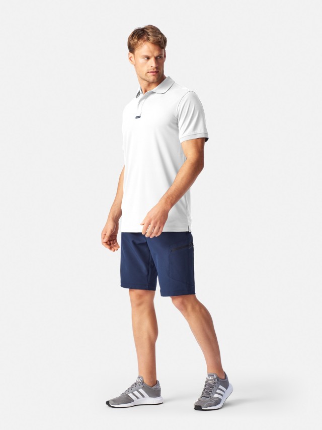 Τεχνικό Polo κοντομάνικο Dri-Fast Polo WHITE