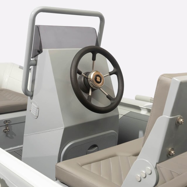 RAB Dolphin Hypalon wiith Console and Seat, Grey