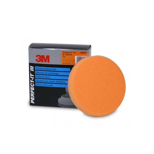 Perfect-It III Medium Orange Compounding Pad 150 mm