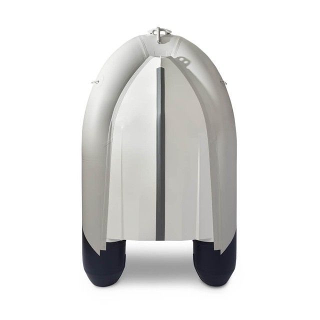 Inflatable boat Nautend PVC with single aluminium hull RAB/ Grey with diagonal navy