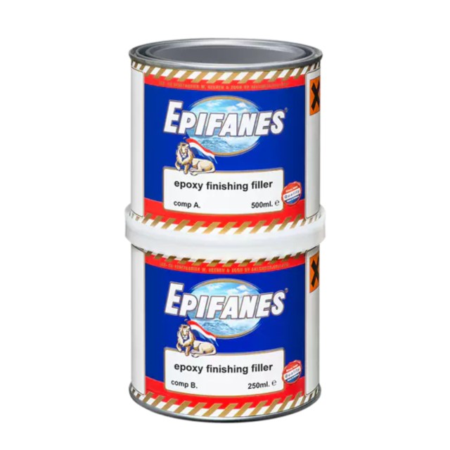 Eποξικός Στόκος Φινιρίσματος Γκρι 750gr