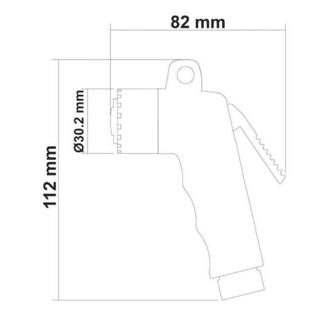 Τηλέφωνο Ντους Λευκό Πλαστικό