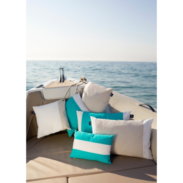 Σετ Μαξιλάρια Διπλής Όψης Αδιάβροχα με Γέμιση 60x40cm – 30x40cm Sand Marine Business (Σετ 2 Τεμάχια)