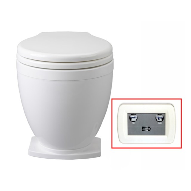 Ηλεκτρική Τουαλέτα με Πάνελ 12V Μικρή Λεκάνη (One Size)