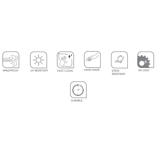 Τασάκι για Πούρο, Μπλέ με Καπάκι Windproof