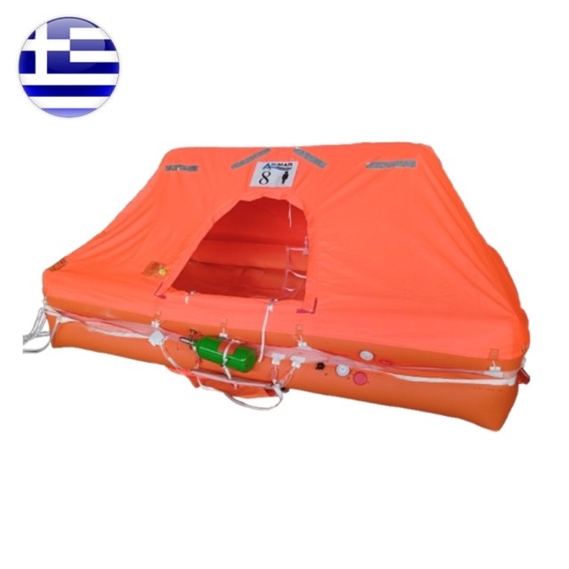 Liferaft  ATLANTIC II GR Canister - Made in Italy