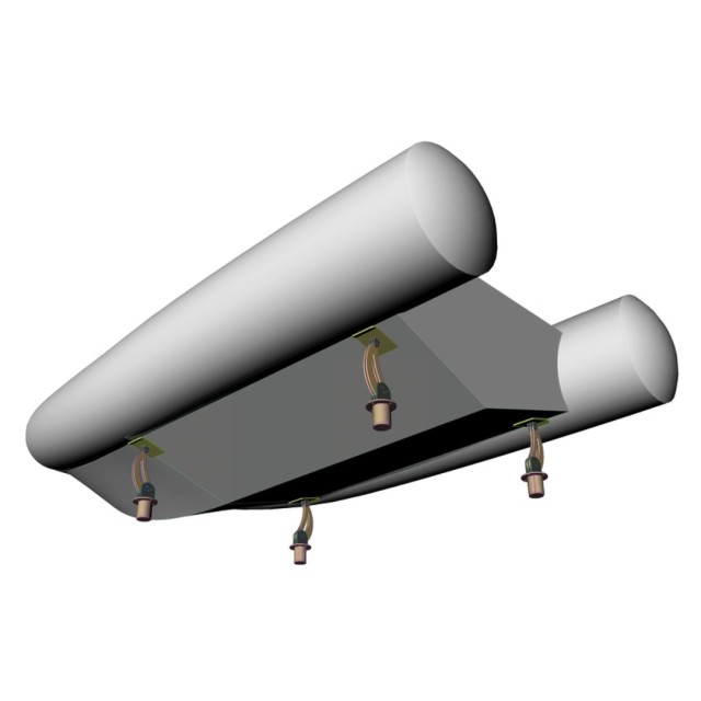 διπλή βάση στήριξης φουσκωτού